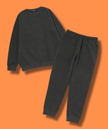 Mac-House（マックハウス）の「NAVY MACHEAT裏起毛上下セット【保温 ドライ】（ルームウェア/パジャマ）」