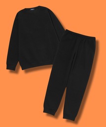 Mac-House（マックハウス）の「NAVY MACHEAT裏起毛上下セット【保温 ドライ】（ルームウェア/パジャマ）」