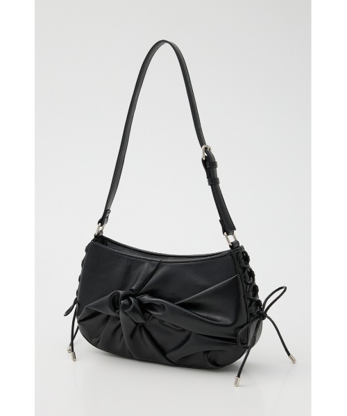 SLY（スライ）の「TWIST GATHER HAND BAG ツイスト ギャザー ハンドバッグ（ハンドバッグ・レディース・ブラック/レッド/ベージュ・FREE）」の6枚目の写真