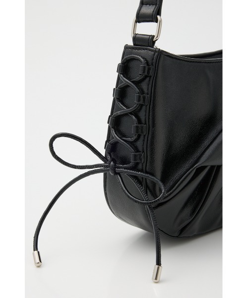 SLY（スライ）の「TWIST GATHER HAND BAG ツイスト ギャザー ハンドバッグ（ハンドバッグ・レディース・ブラック/レッド/ベージュ・FREE）」の10枚目の写真