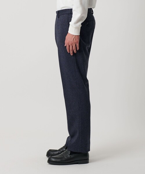 A DAY IN THE LIFE UNITED ARROWS（アデイインザライフユナイテッドアローズ）の「メランジ ジャージーチェック ノープリーツ スラックス-セットアップ対応-＜A DAY IN THE LIFE＞（スラックス・メンズ・モカ/ダークグレー/ネイビー・XL/S/M/L）」の9枚目の写真