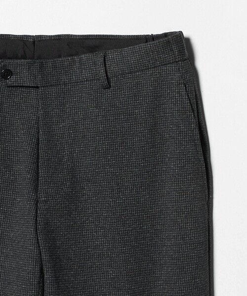 A DAY IN THE LIFE UNITED ARROWS（アデイインザライフユナイテッドアローズ）の「メランジ ジャージーチェック ノープリーツ スラックス-セットアップ対応-＜A DAY IN THE LIFE＞（スラックス・メンズ・モカ/ダークグレー/ネイビー・XL/S/M/L）」の16枚目の写真