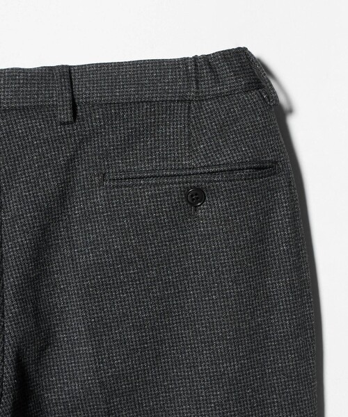 A DAY IN THE LIFE UNITED ARROWS（アデイインザライフユナイテッドアローズ）の「メランジ ジャージーチェック ノープリーツ スラックス-セットアップ対応-＜A DAY IN THE LIFE＞（スラックス・メンズ・モカ/ダークグレー/ネイビー・XL/S/M/L）」の18枚目の写真
