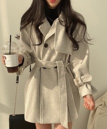 FREE STYLISTS | YUGA_YGMC  Wool-like trench coat(トレンチコート)
