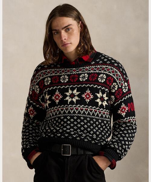 スノーフレーク コットンカシミヤ セーター（ニット/セーター）｜POLO