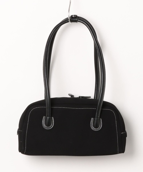 apres jour clair（アプレジュールクレア）の「【apres jour clair】フェイクスエードスクエアボストンバッグ（ハンドバッグ・レディース・ブラック/ブラウン系その他・FREE）」の9枚目の写真