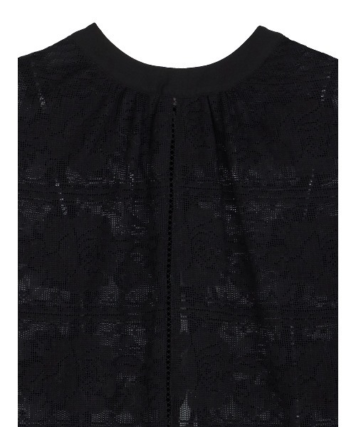 Ameri（アメリ）の「2WAY LACE PEPLUM BLOUSE（シャツ/ブラウス・レディース・ブラック/オフホワイト・FREE）」の15枚目の写真