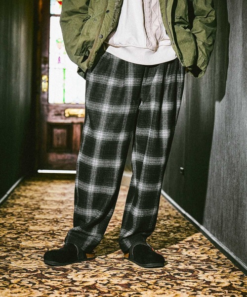 ツータックテーパードパンツ（スラックス）｜niko and（ニコアンド