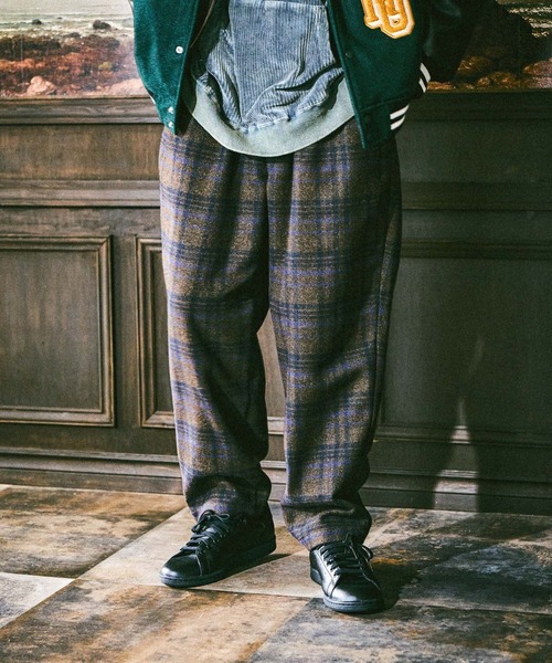 ツータックテーパードパンツ（スラックス）｜niko and（ニコアンド