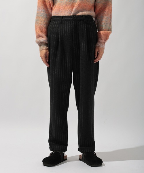 ツータックテーパードパンツ（スラックス）｜niko and（ニコアンド