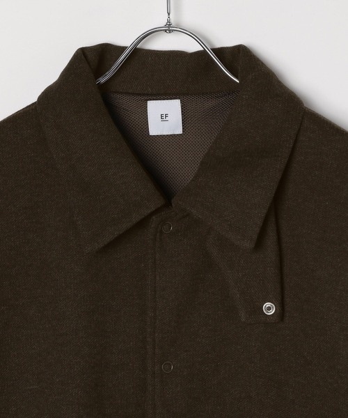 BAYFLOW（ベイフロー）の「【EF(エフ)】ウールライクジャージブルゾン（MEN）（ブルゾン・メンズ・ダークグレー/ブラウン・MEDIUM/LARGE）」の13枚目の写真