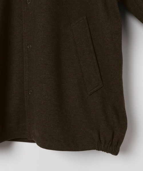 BAYFLOW（ベイフロー）の「【EF(エフ)】ウールライクジャージブルゾン（MEN）（ブルゾン・メンズ・ダークグレー/ブラウン・MEDIUM/LARGE）」の14枚目の写真