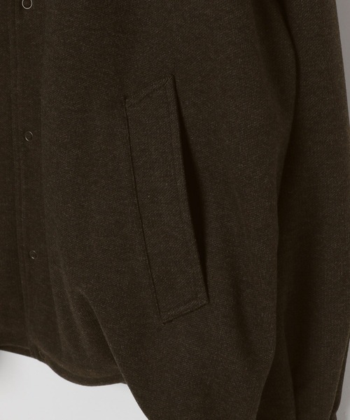 BAYFLOW（ベイフロー）の「【EF(エフ)】ウールライクジャージブルゾン（MEN）（ブルゾン・メンズ・ダークグレー/ブラウン・MEDIUM/LARGE）」の15枚目の写真