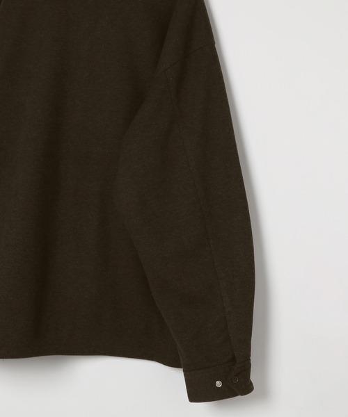 BAYFLOW（ベイフロー）の「【EF(エフ)】ウールライクジャージブルゾン（MEN）（ブルゾン・メンズ・ダークグレー/ブラウン・MEDIUM/LARGE）」の16枚目の写真