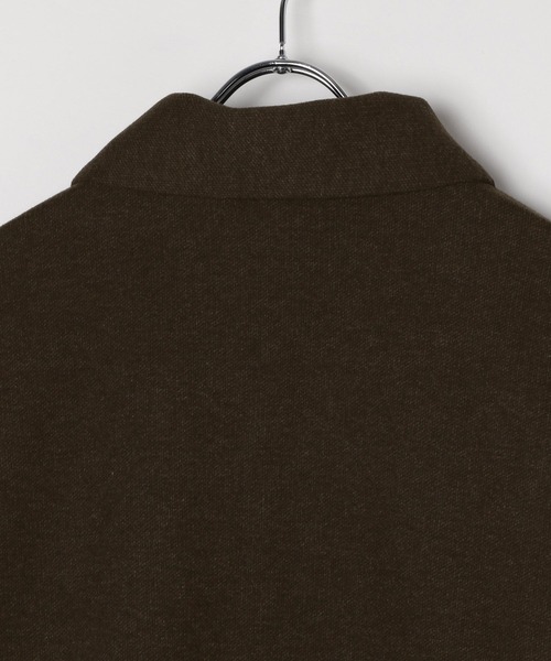 BAYFLOW（ベイフロー）の「【EF(エフ)】ウールライクジャージブルゾン（MEN）（ブルゾン・メンズ・ダークグレー/ブラウン・MEDIUM/LARGE）」の17枚目の写真