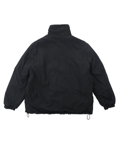 セール】【Hideka Original】2WAYリバーシブルボアブルゾン