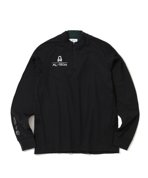 MARK & LONA(マークアンドロナ)の「Fusion Flex Thermal Pullover | MEN(Tシャツ/カットソー・メンズ・ブラック/ライム・46/50/48)」の2枚目の写真