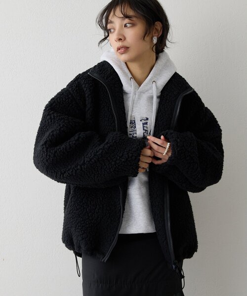 ボアブルゾン（その他アウター）｜Whim Gazette（ウィムガゼット）の