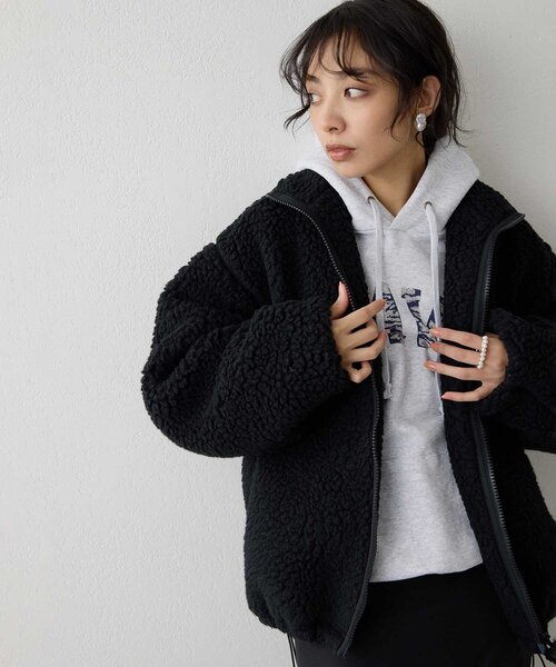 ボアブルゾン（その他アウター）｜Whim Gazette（ウィムガゼット）の