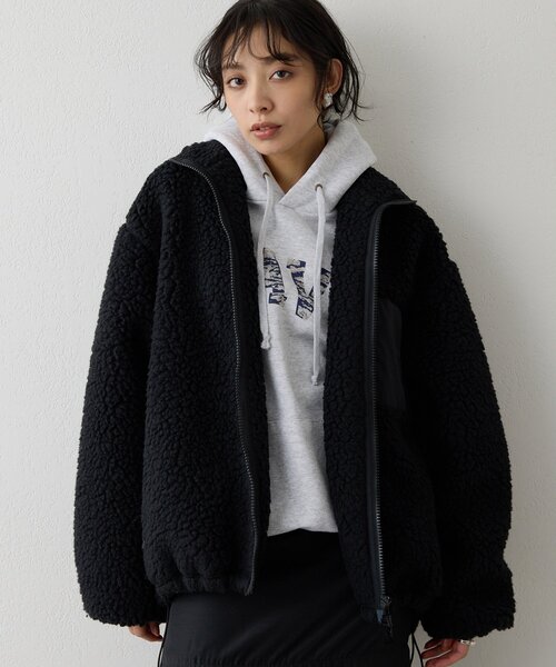 ボアブルゾン（その他アウター）｜Whim Gazette（ウィムガゼット）の