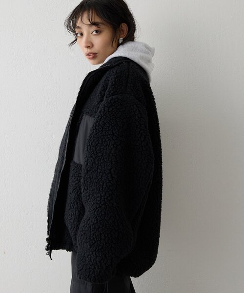 ボアブルゾン（その他アウター）｜Whim Gazette（ウィムガゼット）の