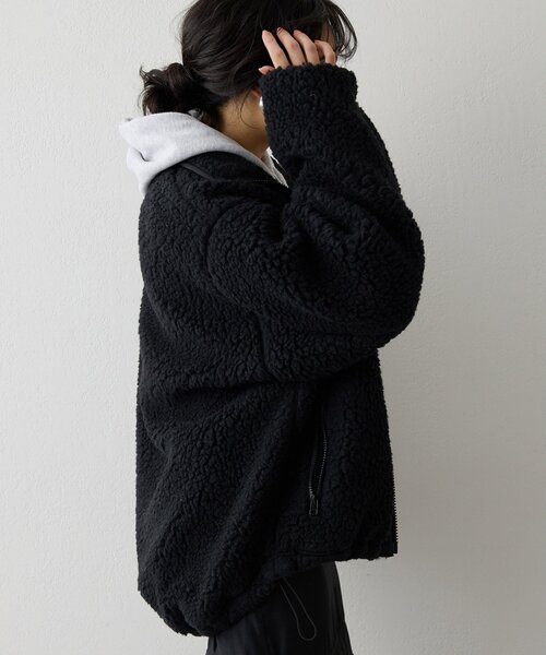 ボアブルゾン（その他アウター）｜Whim Gazette（ウィムガゼット）の