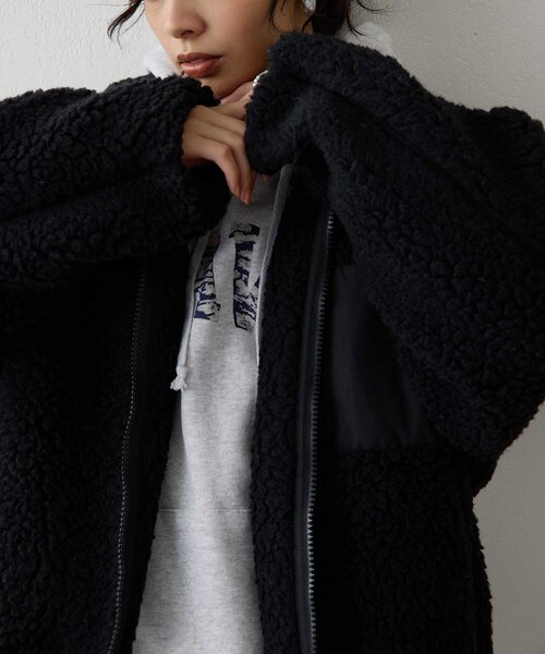 ボアブルゾン（その他アウター）｜Whim Gazette（ウィムガゼット）の