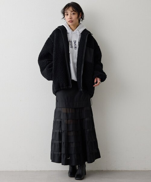 ボアブルゾン（その他アウター）｜Whim Gazette（ウィムガゼット）の