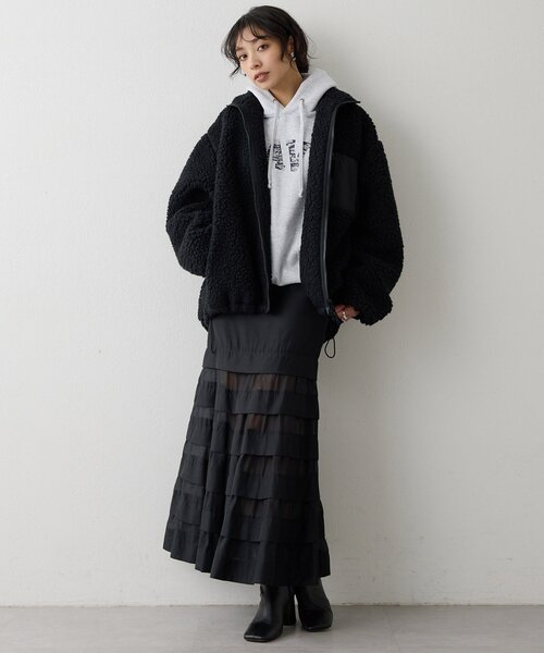 ボアブルゾン（その他アウター）｜Whim Gazette（ウィムガゼット）の