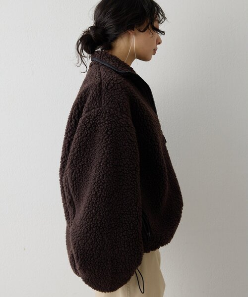 Whim Gazette（ウィムガゼット）の「ボアブルゾン（その他アウター