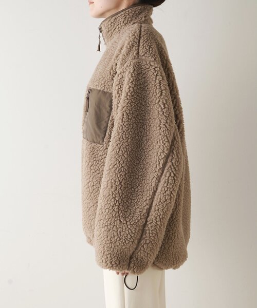 セール】ボアブルゾン（その他アウター）｜Whim Gazette（ウィム