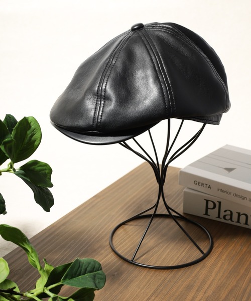 Fabulous（ファビュラス）の「バリエーションハンチング　キャスケット（ハンチング/ベレー帽・メンズ・ブラウン/ベージュ/ブラック/ベージュ系/ブラウン系その他/カーキ/ブラック系/グレー系/ブラック系その他/ブラック系1・FREE）」の4枚目の写真