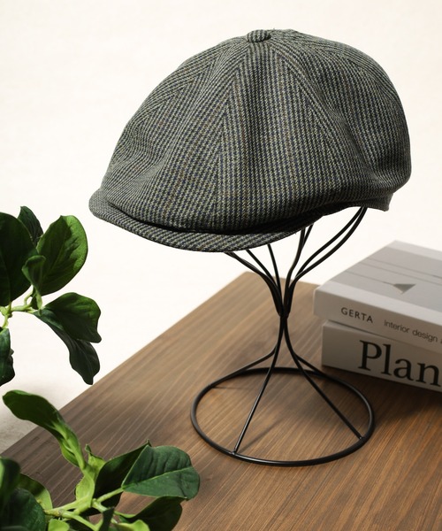 Fabulous（ファビュラス）の「バリエーションハンチング　キャスケット（ハンチング/ベレー帽・メンズ・ブラウン/ベージュ/ブラック/ベージュ系/ブラウン系その他/カーキ/ブラック系/グレー系/ブラック系その他/ブラック系1・FREE）」の2枚目の写真