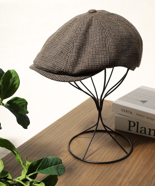 Fabulous（ファビュラス）の「バリエーションハンチング　キャスケット（ハンチング/ベレー帽・メンズ・ブラウン/ベージュ/ブラック/ベージュ系/ブラウン系その他/カーキ/ブラック系/グレー系/ブラック系その他/ブラック系1・FREE）」の7枚目の写真