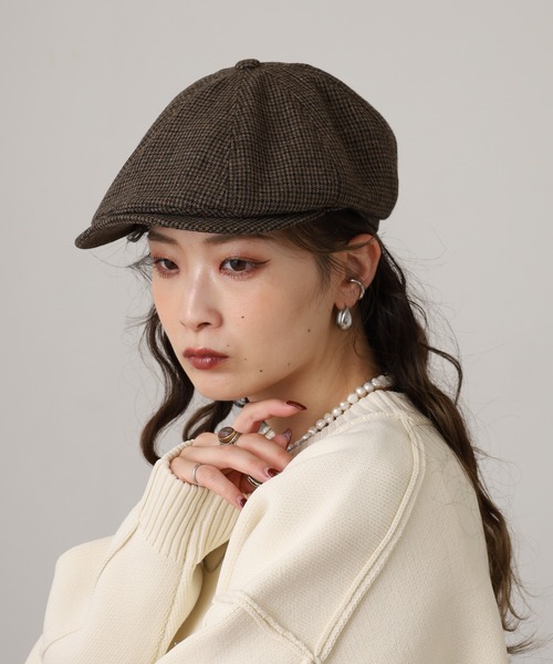 Fabulous（ファビュラス）の「バリエーションハンチング　キャスケット（ハンチング/ベレー帽・メンズ・ブラウン/ベージュ/ブラック/ベージュ系/ブラウン系その他/カーキ/ブラック系/グレー系/ブラック系その他/ブラック系1・FREE）」の11枚目の写真