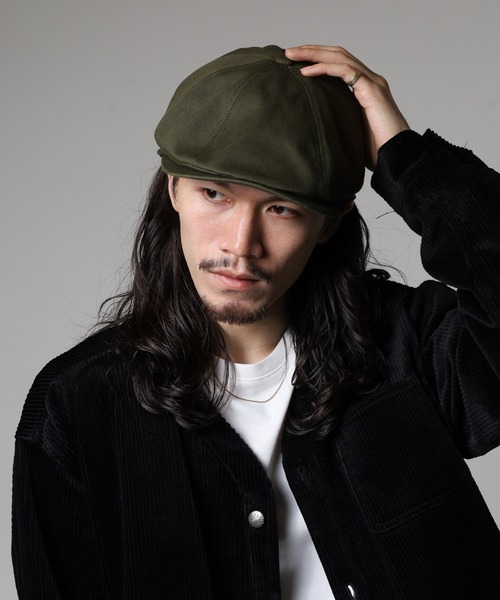 Fabulous（ファビュラス）の「バリエーションハンチング　キャスケット（ハンチング/ベレー帽・メンズ・ブラウン/ベージュ/ブラック/ベージュ系/ブラウン系その他/カーキ/ブラック系/グレー系/ブラック系その他/ブラック系1・FREE）」の15枚目の写真