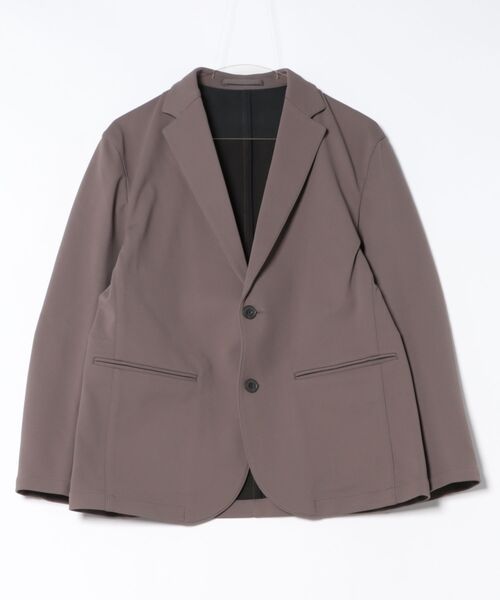 TAKA-Q（タカキュー）の「【ストレッチ ウォッシャブル】タカキュー カットツイル 2ボタンテーラードジャケット(セットアップ可能)（セットアップ・メンズ・ネイビー/ブラウン/ブラック・MEDIUM/LARGE/X-LARGE）」の4枚目の写真