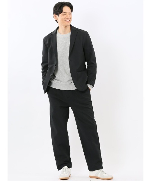 TAKA-Q（タカキュー）の「【ストレッチ ウォッシャブル】タカキュー カットツイル 2ボタンテーラードジャケット(セットアップ可能)（セットアップ・メンズ・ネイビー/ブラウン/ブラック・MEDIUM/LARGE/X-LARGE）」の20枚目の写真