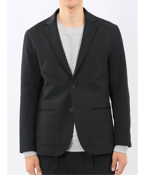 TAKA-Q（タカキュー）の「【ストレッチ ウォッシャブル】タカキュー カットツイル 2ボタンテーラードジャケット(セットアップ可能)（セットアップ・メンズ・ネイビー/ブラウン/ブラック・MEDIUM/LARGE/X-LARGE）」の21枚目の写真