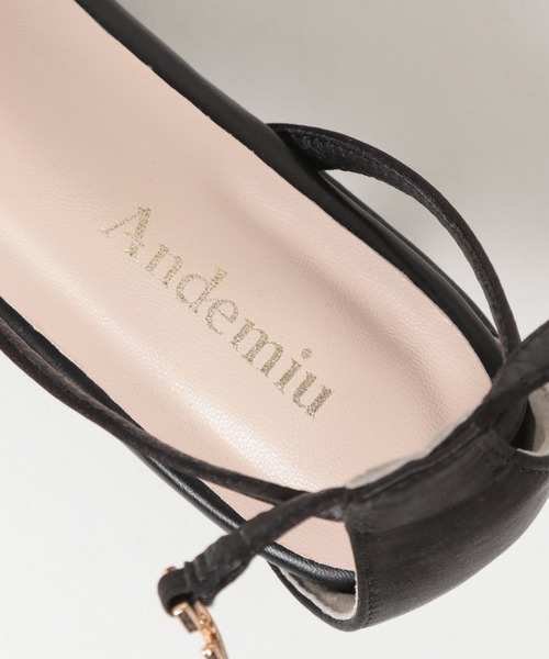 Andemiu(アンデミュウ)の「【セレモニー対応】サイドストラップパンプス606071(パンプス・レディース・ブラック/ブラック系/ベージュ・SMALL/MEDIUM)」の17枚目の写真