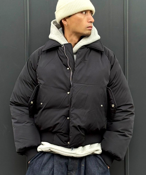 WISM（ウィズム）の「SEVENTH / セブンス NYLON AERO COAT（その他アウター・メンズ・ブラック・LARGE/MEDIUM）」の2枚目の写真