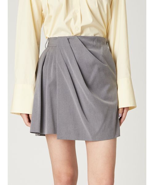 ドレープミニラップスカート（スカート）｜FRAY I.D（フレイアイディー