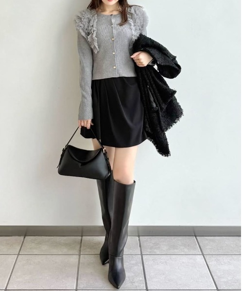 セール】ドレープミニラップスカート（スカート）｜FRAY I.D（フレイ