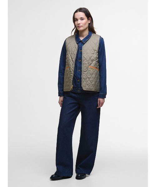 My Barbour'リバーシブル キルティング ライナー（ベスト）｜Barbour