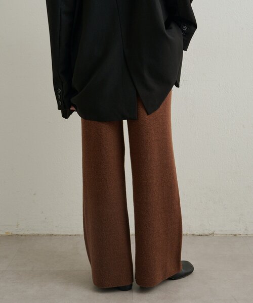 Omekashi(オメカシ)の「ニットパンツ(その他パンツ・レディース・グレー/ブラウン・36/38)」の18枚目の写真