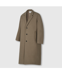 LEMAIN SECOND | WOOL BLEND OVERFIT SINGLE COAT [BEIGE](チェスターコート)
