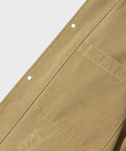 OUTSTANDING(アウトスタンディング)の「CANVAS COVERALL JACKET_BEIGE(ミリタリージャケット・メンズ・その他・SMALL/MEDIUM/LARGE)」の7枚目の写真