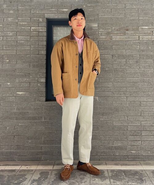 OUTSTANDING(アウトスタンディング)の「CANVAS COVERALL JACKET_BEIGE(ミリタリージャケット・メンズ・その他・SMALL/MEDIUM/LARGE)」の9枚目の写真