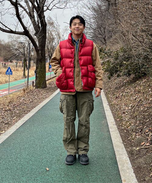 OUTSTANDING(アウトスタンディング)の「CANVAS COVERALL JACKET_BEIGE(ミリタリージャケット・メンズ・その他・SMALL/MEDIUM/LARGE)」の14枚目の写真