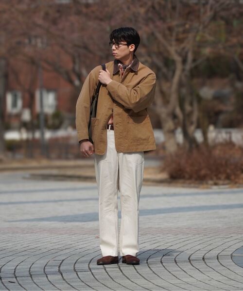 OUTSTANDING(アウトスタンディング)の「CANVAS COVERALL JACKET_BEIGE(ミリタリージャケット・メンズ・その他・SMALL/MEDIUM/LARGE)」の19枚目の写真